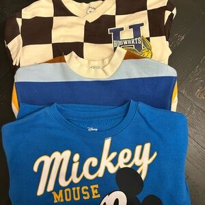 H&M Blue Mickey Mouse Sweatshirt